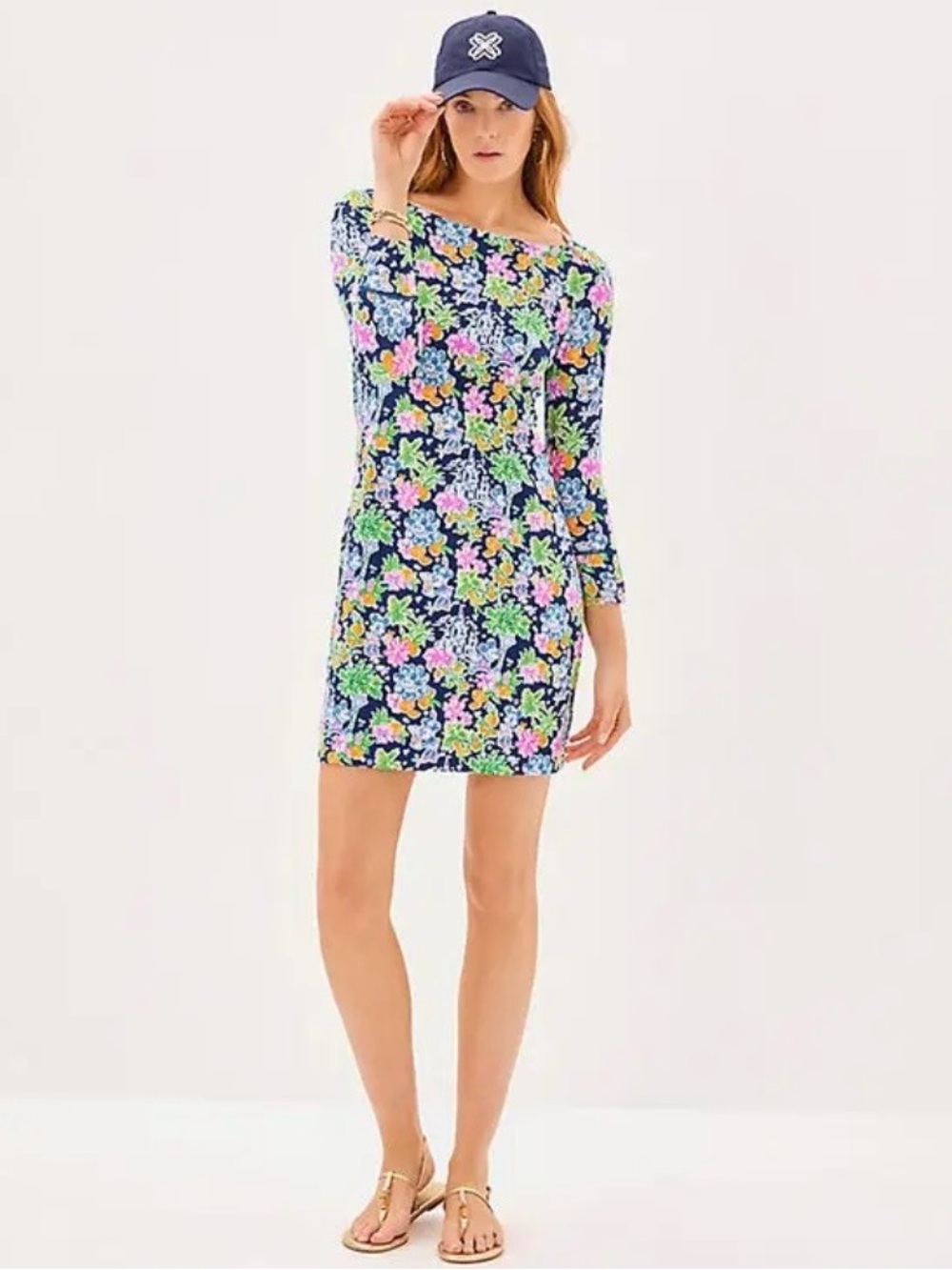 NEW LILLY PULITZER x DISNEY AEGEAN NAVY SOPHIE DRESS LILLY LOVES DISNEY SIZE XXS